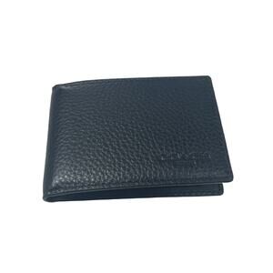 Coach small ID Window wallet mens black  New